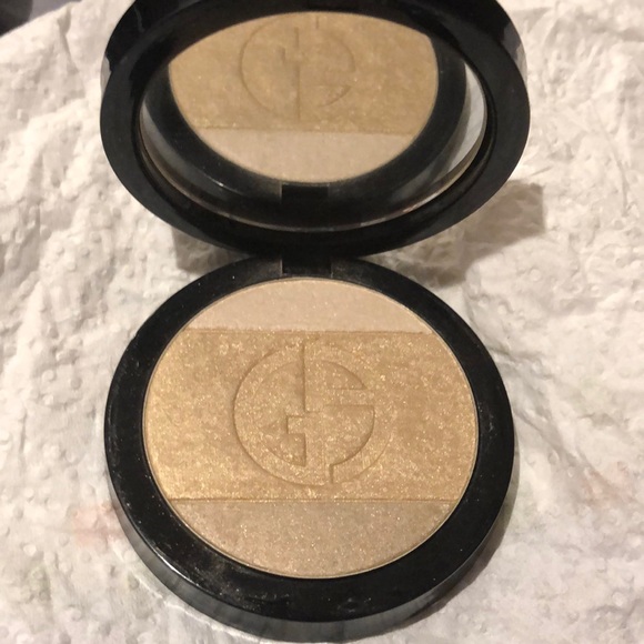 giorgio armani highlighting face palette